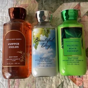 BBW Body Care Trio